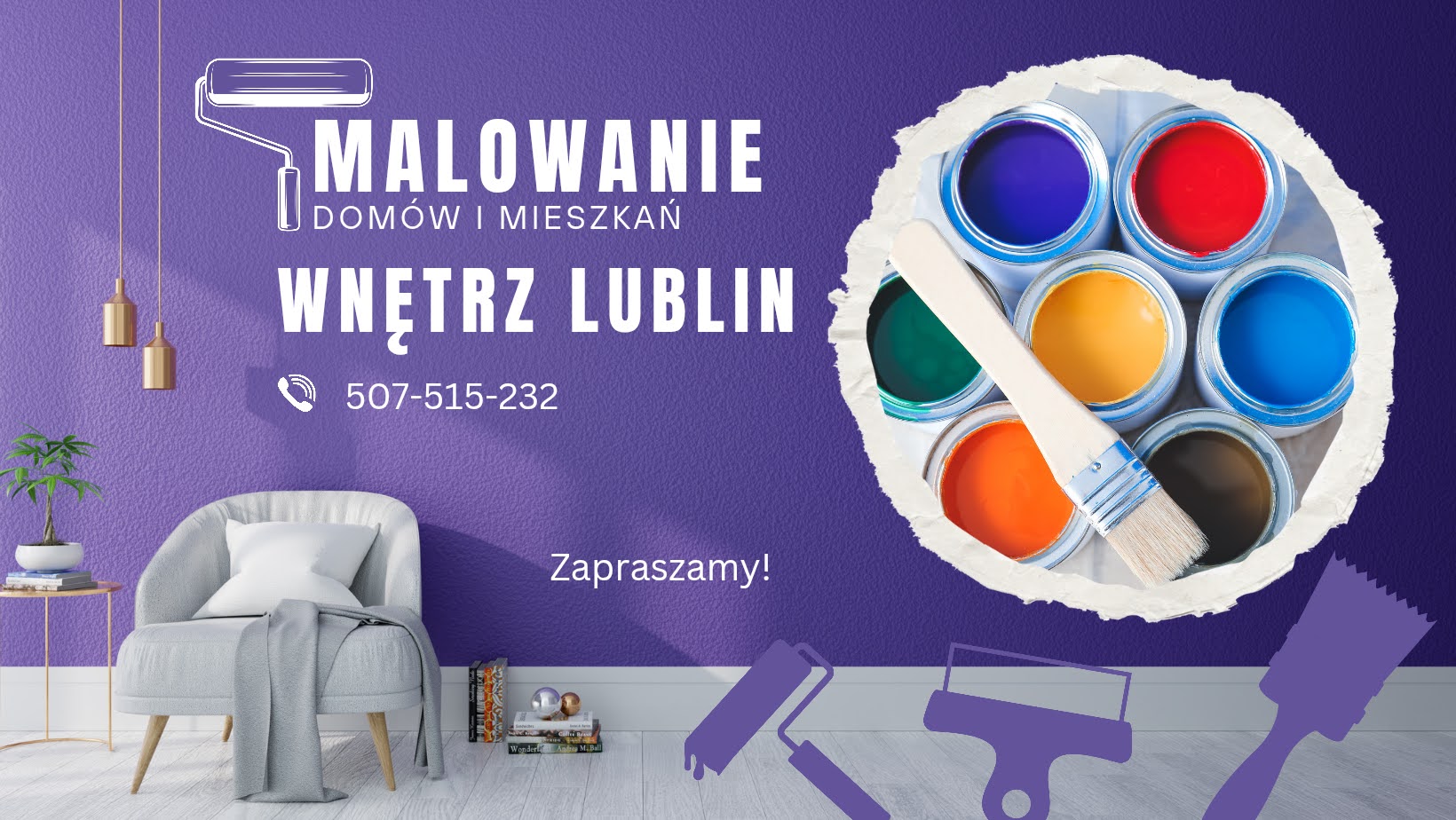 Malowanie wnętrz Lublin